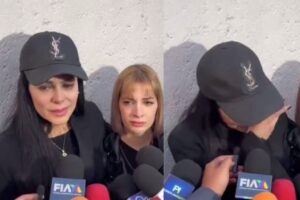 Maribel Guardia despide a su hijo