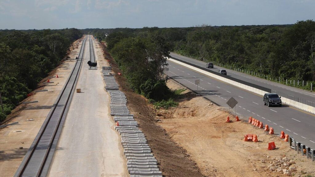 Tren Maya: Tramo 4 cuenta con 200 km de vía terminada