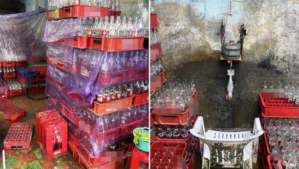 “Coca Cola pirata” Aseguran inmueble que fabricaba esta sustancia en Iztapalapa