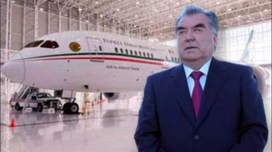 Avión presidencial estrena nueva imagen rumbo a Tayikistán