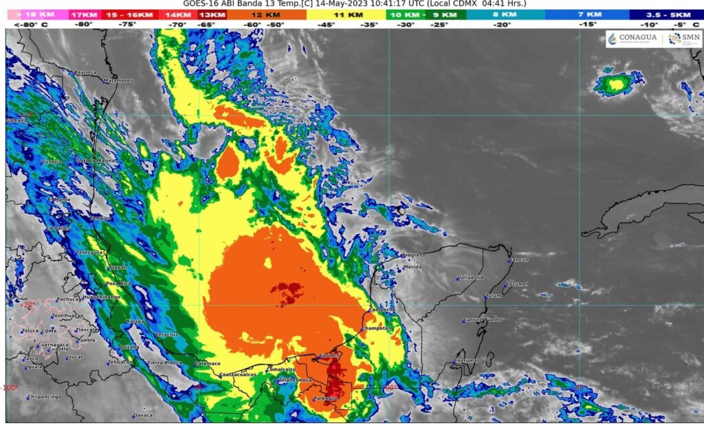 Clima para hoy en Cancún y Quintana Roo: Nublado con lluvias