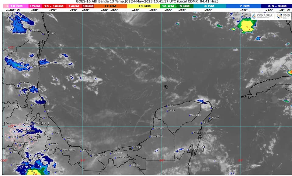 Clima para hoy en Cancún y Quintana Roo: Intervalos de chubascos