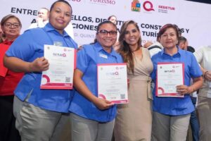 Mara Lezama asegura que el éxito del turismo en Quintana Roo es gracias a sus habitantes