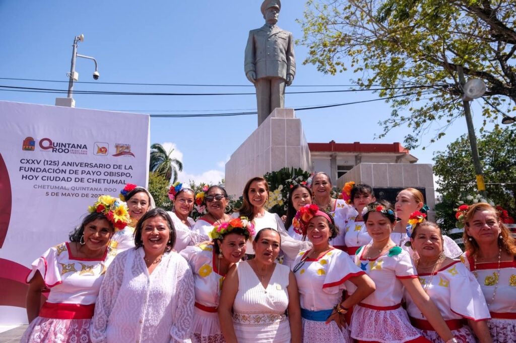 Mara Lezama reitera compromiso con Chetumal en su aniversario