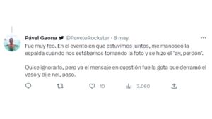 Pedro Sola es denunciado por acoso sexual contra un periodista