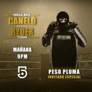 Peso Pluma será comentarista en la pelea Canelo Álvarez vs John Ryder