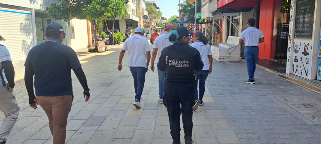 SSC lidera operativo para seguridad en negocios en la Quinta Avenida