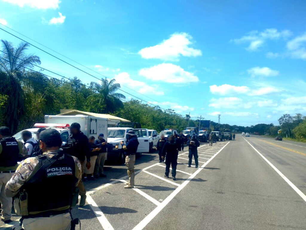 FGE Quintana Roo realiza operativo de búsqueda de personas desaparecidas en Bacalar