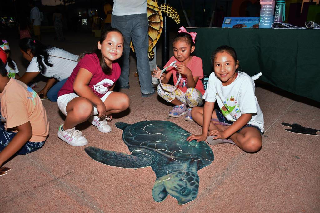 Promueve Fundación de Parques y Museos cuidado y protección de tortugas marinas