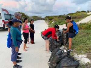 Refuerzan limpieza de playas por anidación de tortugas en Cozumel