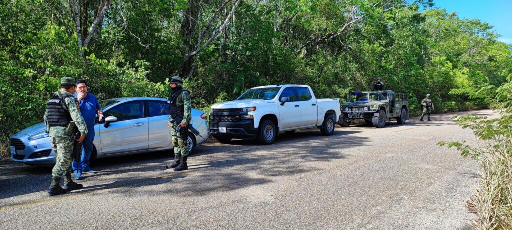 Realizan operativo de búsqueda de personas desaparecidas en José María Morelos