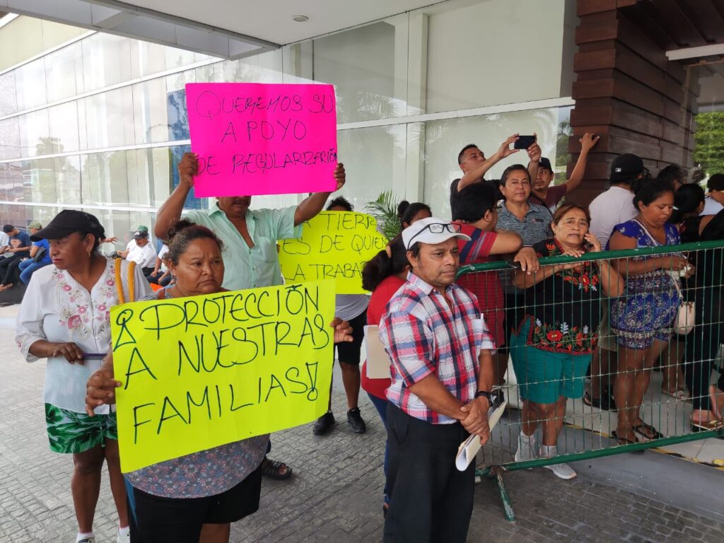 Responsabilizan a familiares de Joaquín Hendricks de desalojar a colonos de asentamiento irregular en Majahual