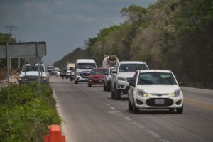 Mara Lezama supervisa nueva infraestructura carretera autorizada por el presidente López Obrador