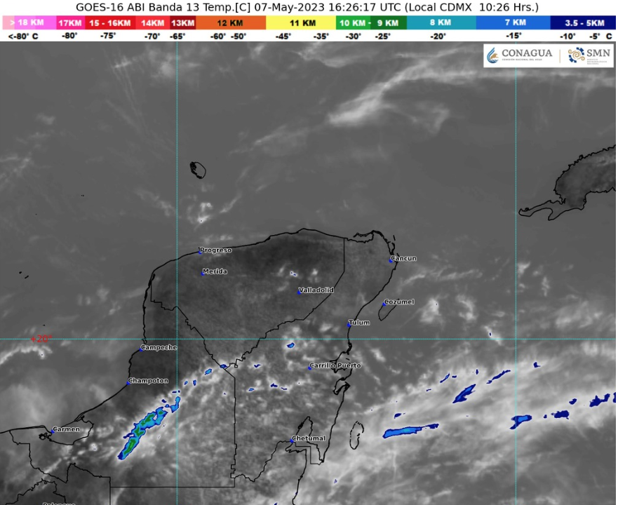 Clima para hoy en Cancún y Quintana Roo: Chubascos y lluvias puntuales fuertes