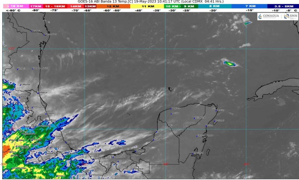 Clima para hoy en Cancún y Quintana Roo: Nublado con ambiente caluroso