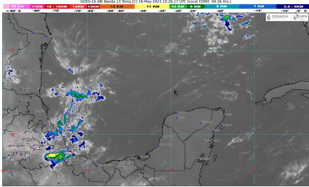 Clima para hoy en Cancún y Quintana Roo: Chubascos con ambiente caluroso