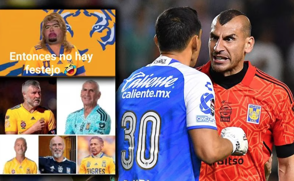 “Viejitos y ardidos” Comparten memes de Tigres luego de eliminación de la Confacaf