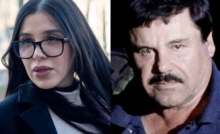 Emma Coronel, esposa de "El Chapo" Guzmán, sale de la cárcel en EU