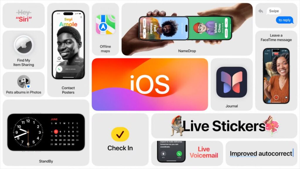 Apple presenta las emocionantes novedades de iOS 17 en el WWDC23