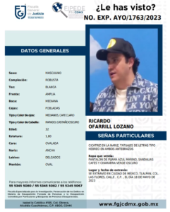 ¡DESESPERADOS! Reportan desaparecido al standupero Ricardo O'Farrill