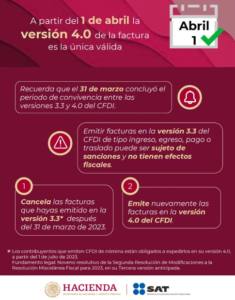 ¿Problemas con el SAT? La factura electrónica 4.0 es obligatoria para la nómina a partir del 1 de julio