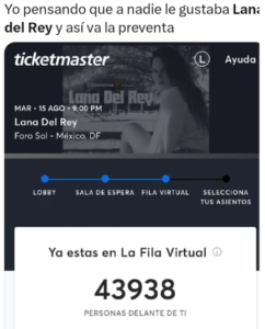 VIRAL: Los mejores memes de la preventa de Lana Del Rey en CDMX