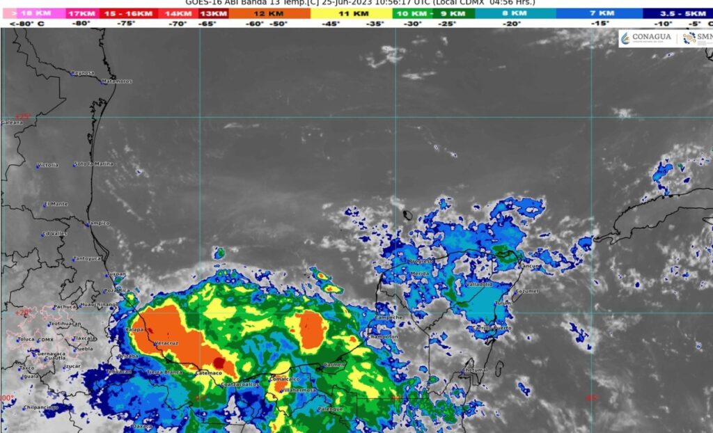 Clima para hoy en Cancún y Quintana Roo: Probabilidad de lluvias