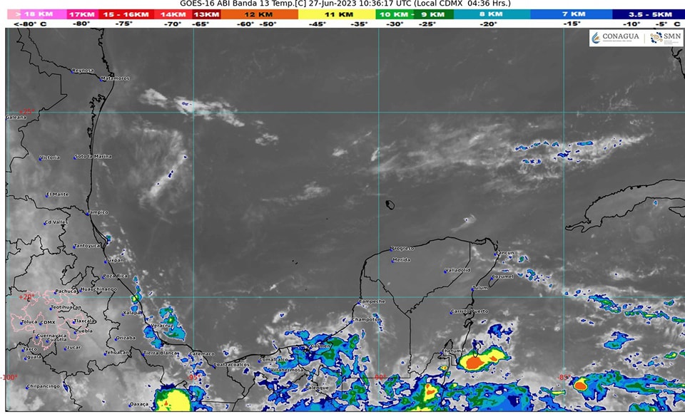 Clima para hoy en Cancún y Quintana Roo: Lluvias puntuales