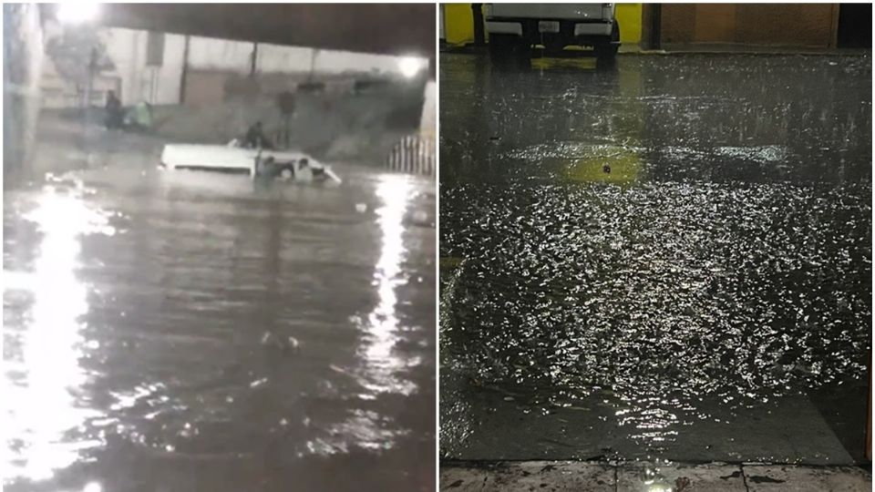 Edomex: Fuertes lluvias provocan desborde de ríos en Naucalpan (VIDEO)