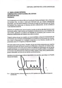 ¡Es Oficial! Fiscal General de Quintana Roo, Óscar Montes de Oca renuncia a su cargo 