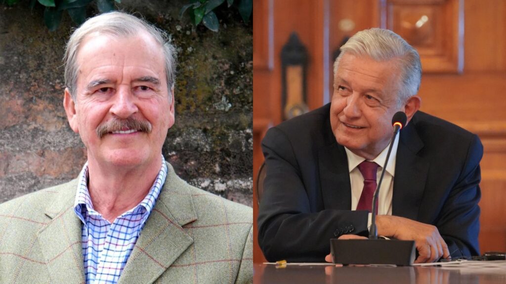 “Hipócrita”, AMLO responde a Fox por decir que él creó la pensión a adultos mayores