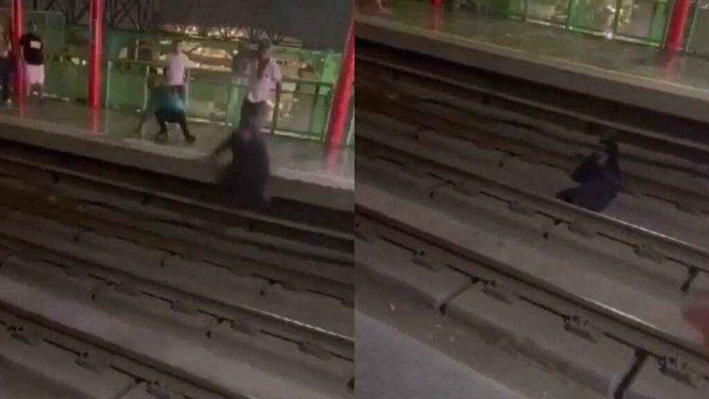 Hombre el golpeado y aventado a las vías del Metro Cuauhtémoc