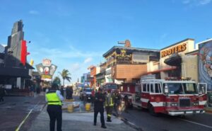 Se incendia pizzeria en Zona Hotelera de Cancún 
