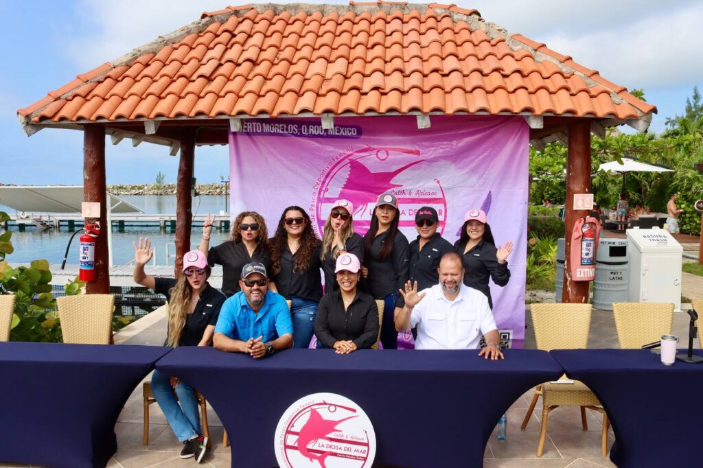Puerto Morelos recibirá sexta edición del Torneo de Pesca Femenil “La Diosa del Mar”