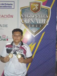 Atleta quintanarroense consigue doble medalla de oro en tiro con arco