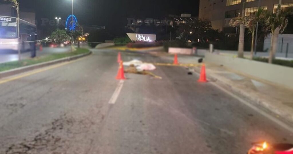 Motociclistas mueren tras accidente en la Zona Hotelera de Cancún