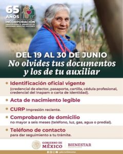 Abuelitos de Quintana Roo, última semana para inscripción a Tarjetas del Bienestar