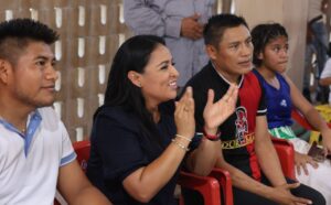 Puerto Morelos: Blanca Merari inaugura torneos de Futbol 7 y Box Amateur