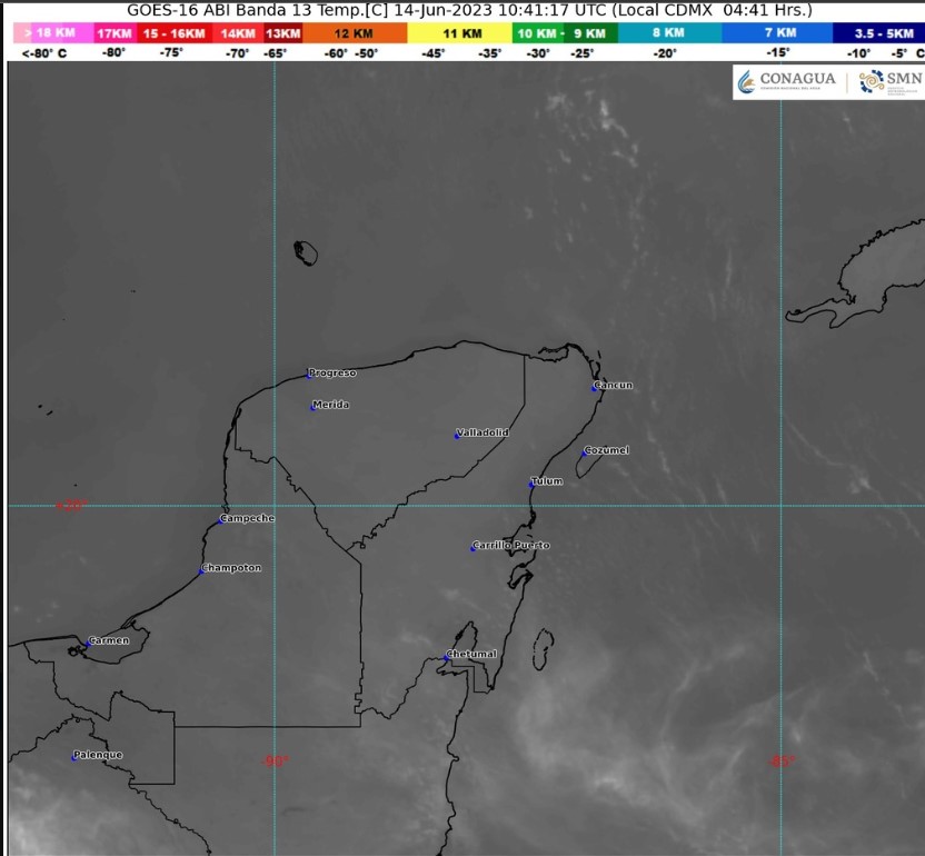 Clima para hoy en Cancún y Quintana Roo: Cielo nublado y ambiente caluroso 