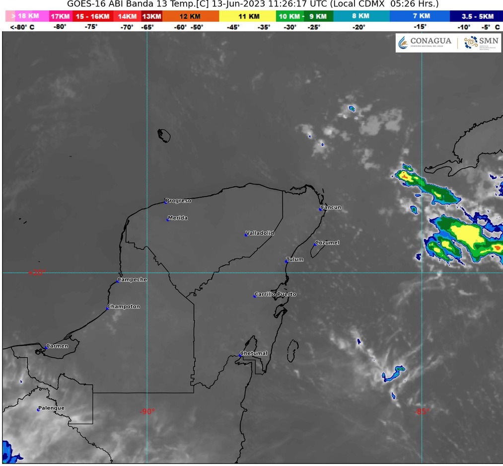 Clima para hoy en Cancún y Quintana Roo: Persiste tercera onda de calor