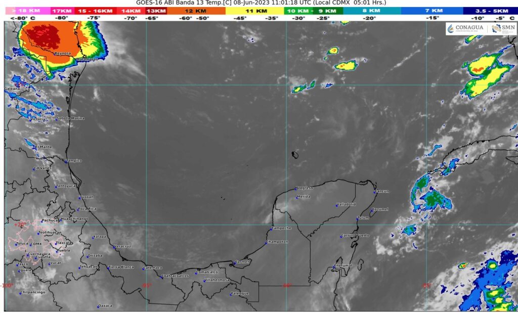 Clima para hoy en Cancún y Quintana Roo: Lluvias fuertes