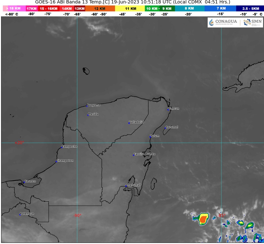 Clima para hoy en Cancún y Quintana Roo: Vientos de surada