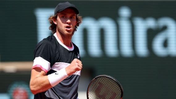 Nicolás Jarry, listo para debutar en el ATP 250 de Eastbourne