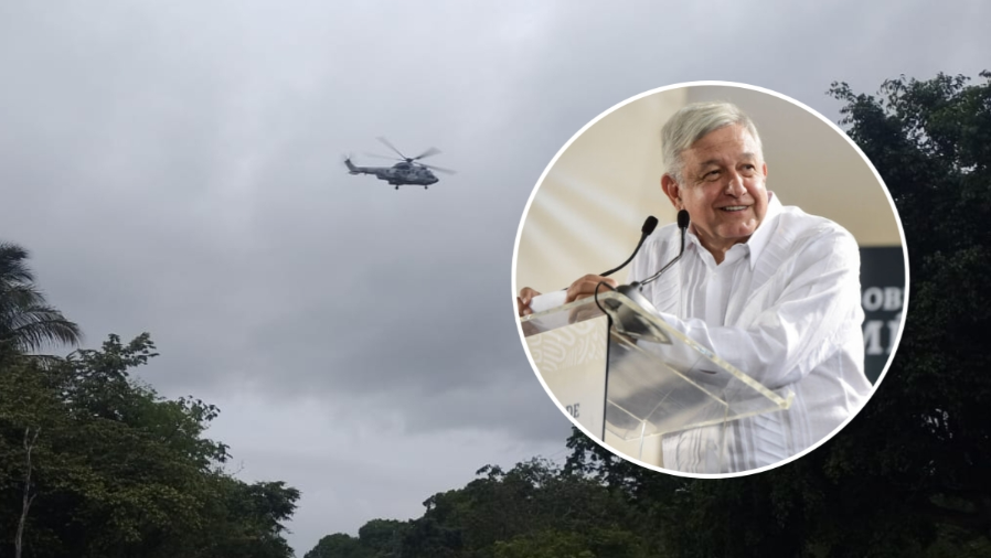 AMLO supervisa avances del Tren Maya durante su visita número 13 en Campeche