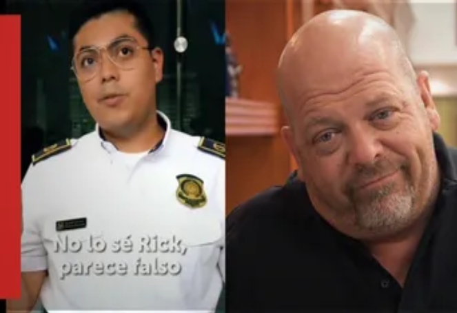 Viral: Divertido recibimiento en El Salvador a Rick Harrison de "El Precio de la Historia"