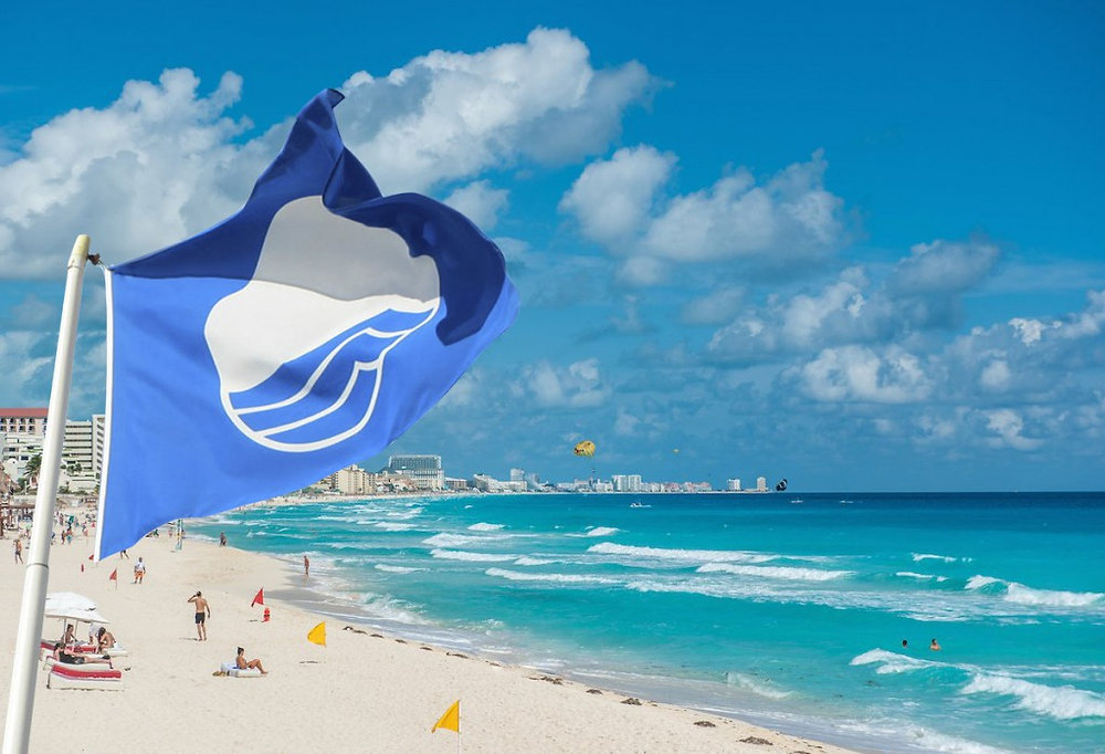 10 playas de Cancún que cuentan con distintivo Blue Flag