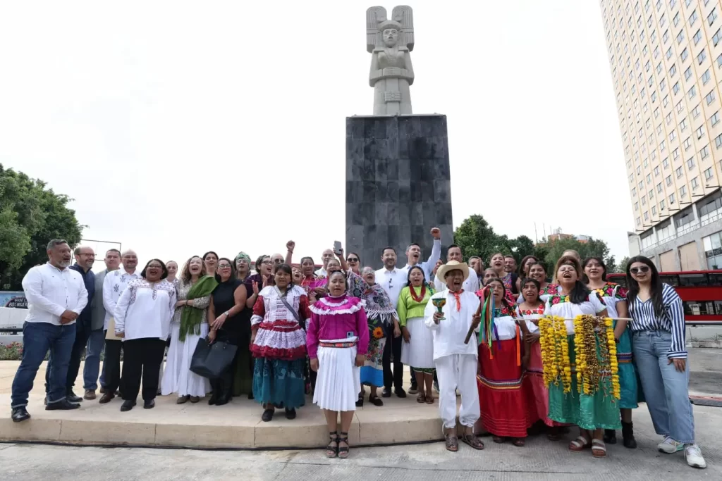 "La Joven de Amajac", monumento anticolonialista y antirracista en la CDMX