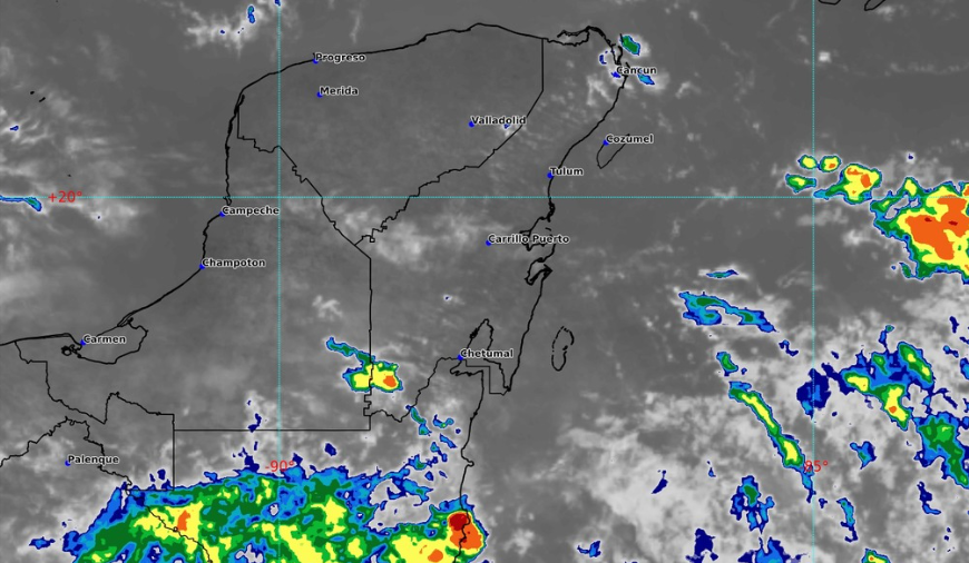 Clima para hoy en Cancún y Quintana Roo: Intervalos de chubascos