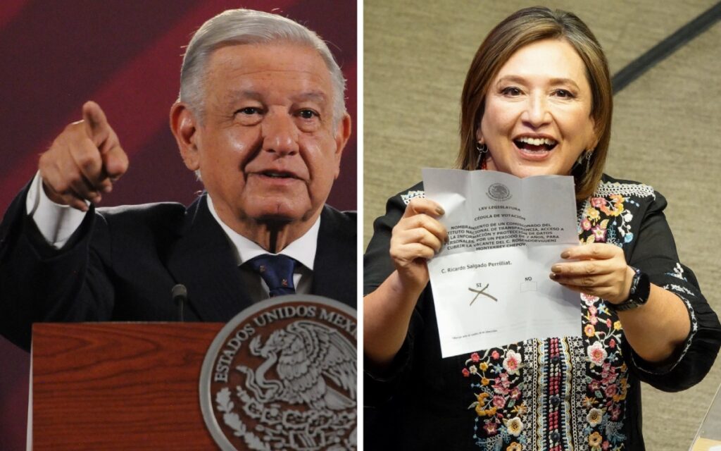 AMLO expone contratos de Xóchitl Gálvez con gobiernos.