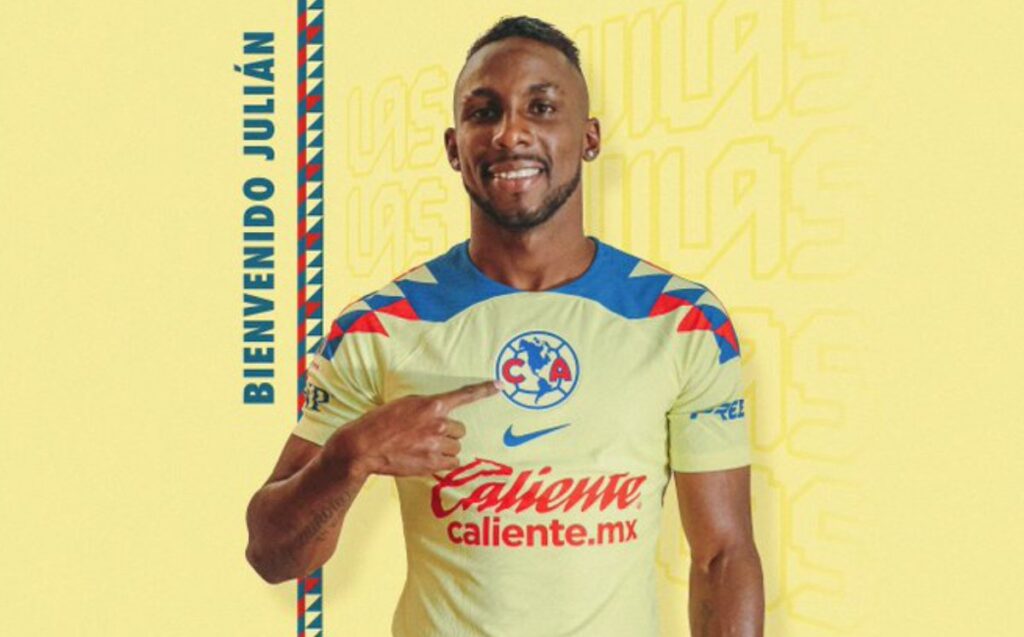 América hace oficial llegada de Julián Quiñones.